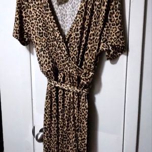 Ces Femme 3x Cheetah print dress